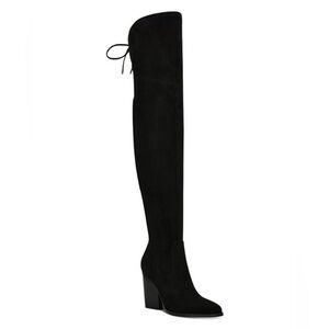 Marc Fisher LTD Black Okun Thigh High Boots Size 5